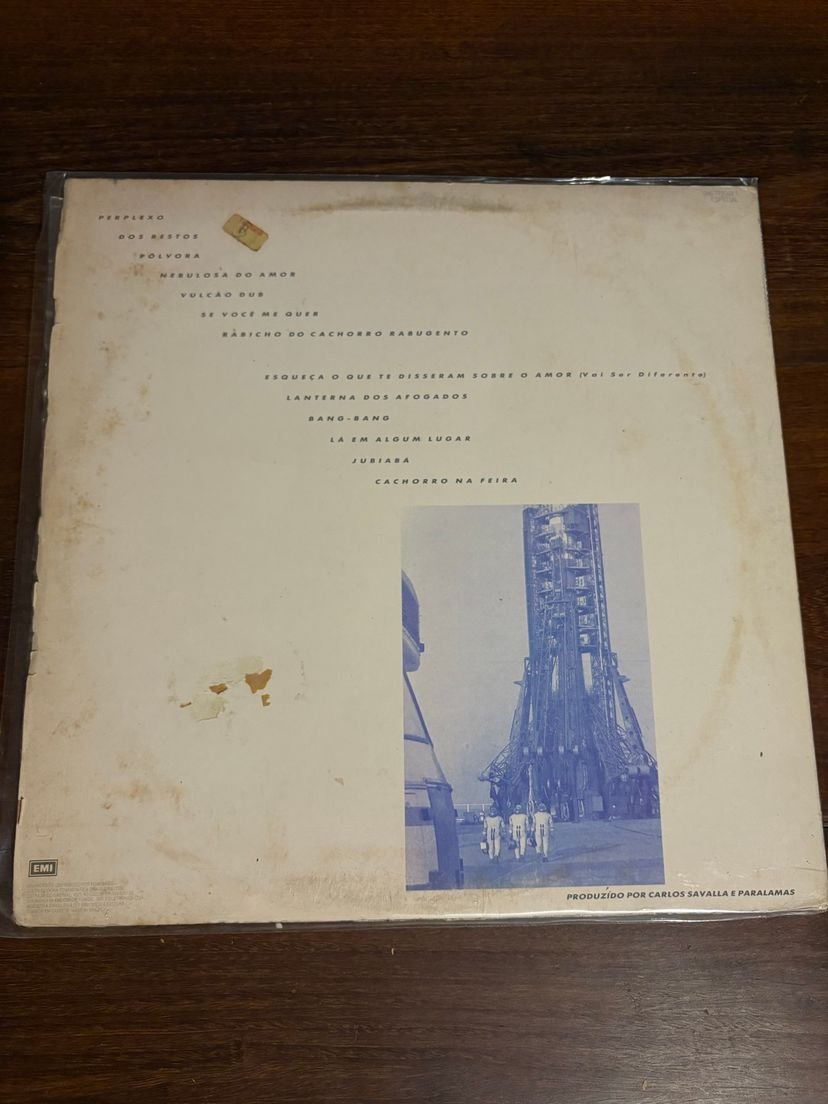 Lp Os Paralamas do Sucesso - Big Bang (1989) - Imagem 2