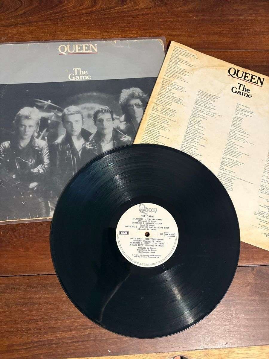 Lp Queen - The Game (1980) - Imagem 3