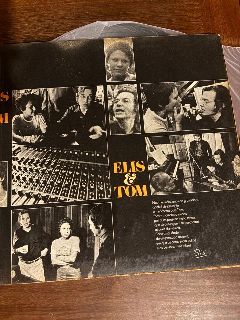 Lp Elis Regina e Tom Jobim - Elis e Tom (1974) - Imagem 3