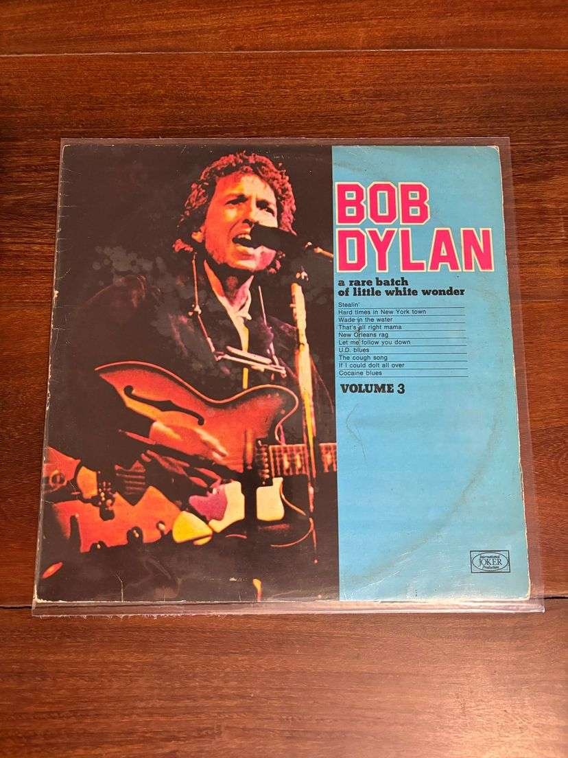 Lp Bob Dylan - A Rare Batch Of Little White Wonder Volume 3 (1982)