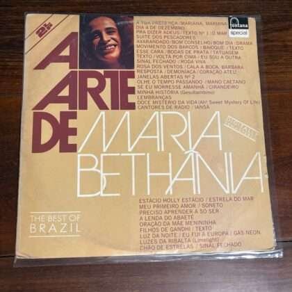 Lp Maria Bethânia - A Arte de Maria Bethânia (1988)