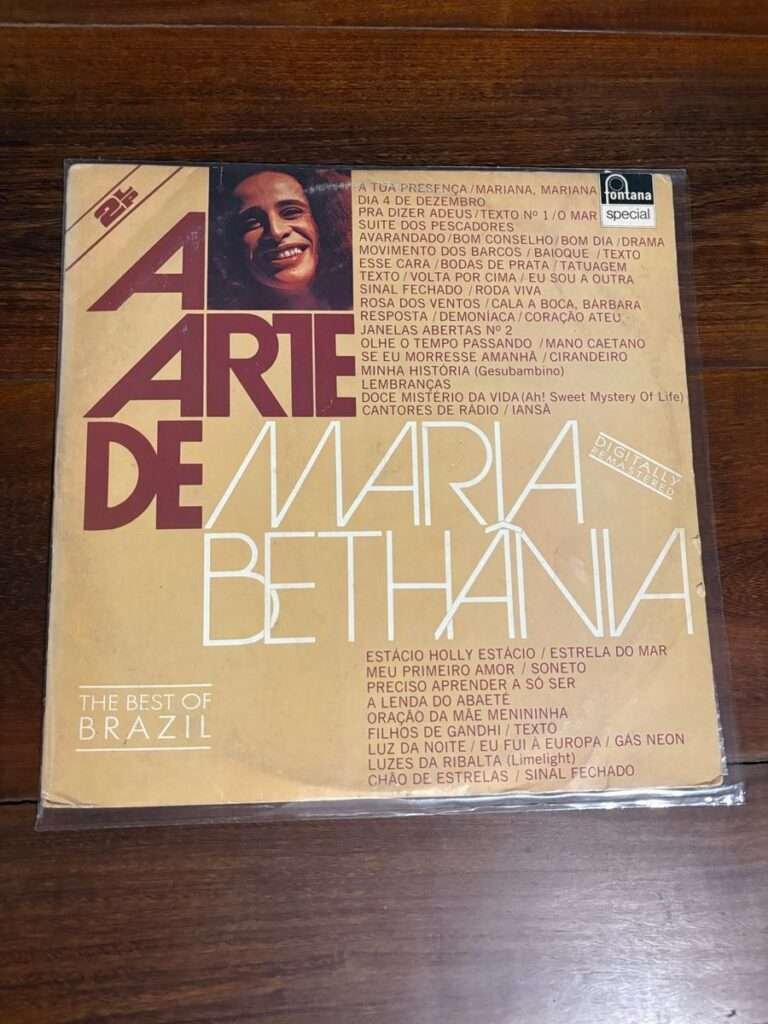 Lp Maria Bethânia - A Arte de Maria Bethânia (1988)