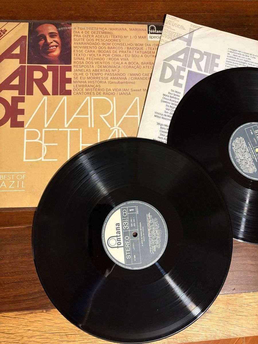 Lp Maria Bethânia - A Arte de Maria Bethânia (1988) - Imagem 3