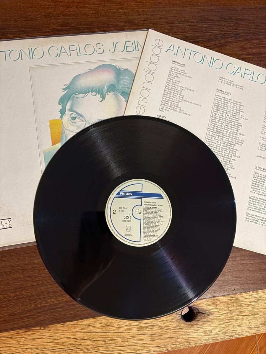 Lp Tom Jobim - Personalidades (1987) - Imagem 3