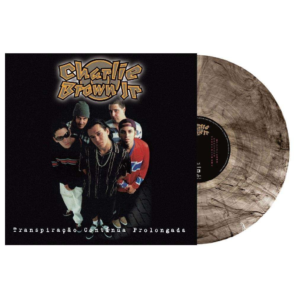 Lp Charlie Brown Jr. - Transpiração Contínua Prolongada (1997) Lacrado Vinil Fumê Translúcido - Imagem 3