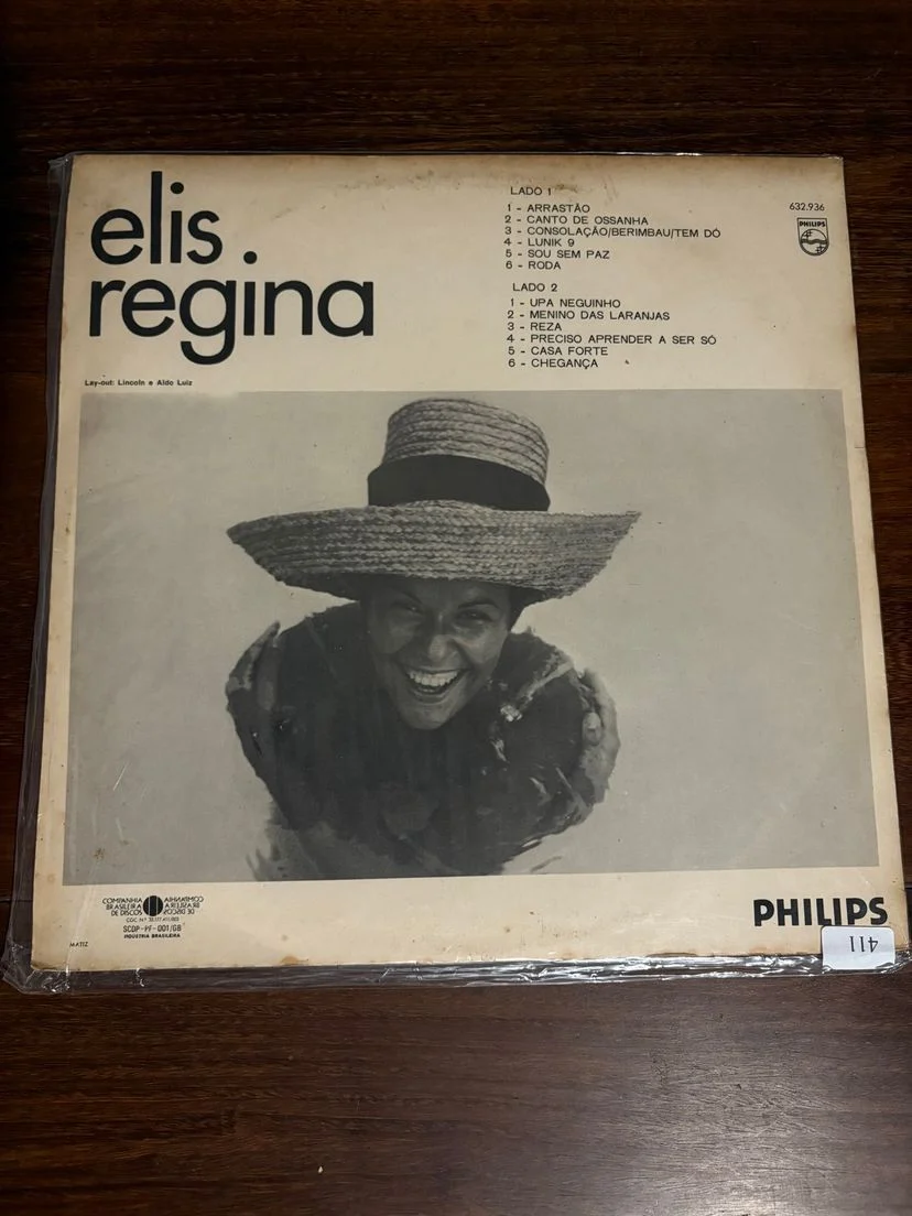 Lp Elis Regina - Série Autógrafos de Sucessos (1982) - Imagem 2