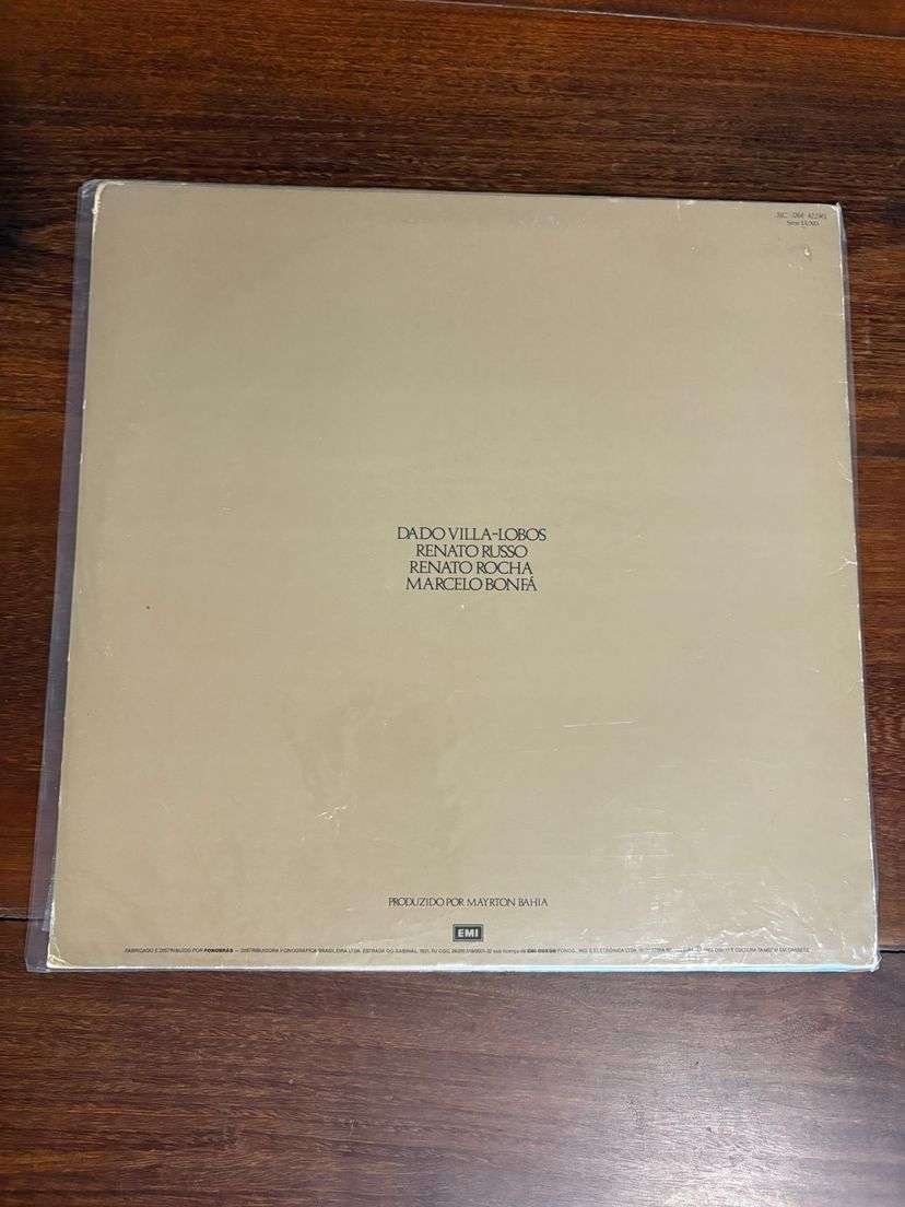 Lp Legião Urbana - Dois (1986) - Imagem 2