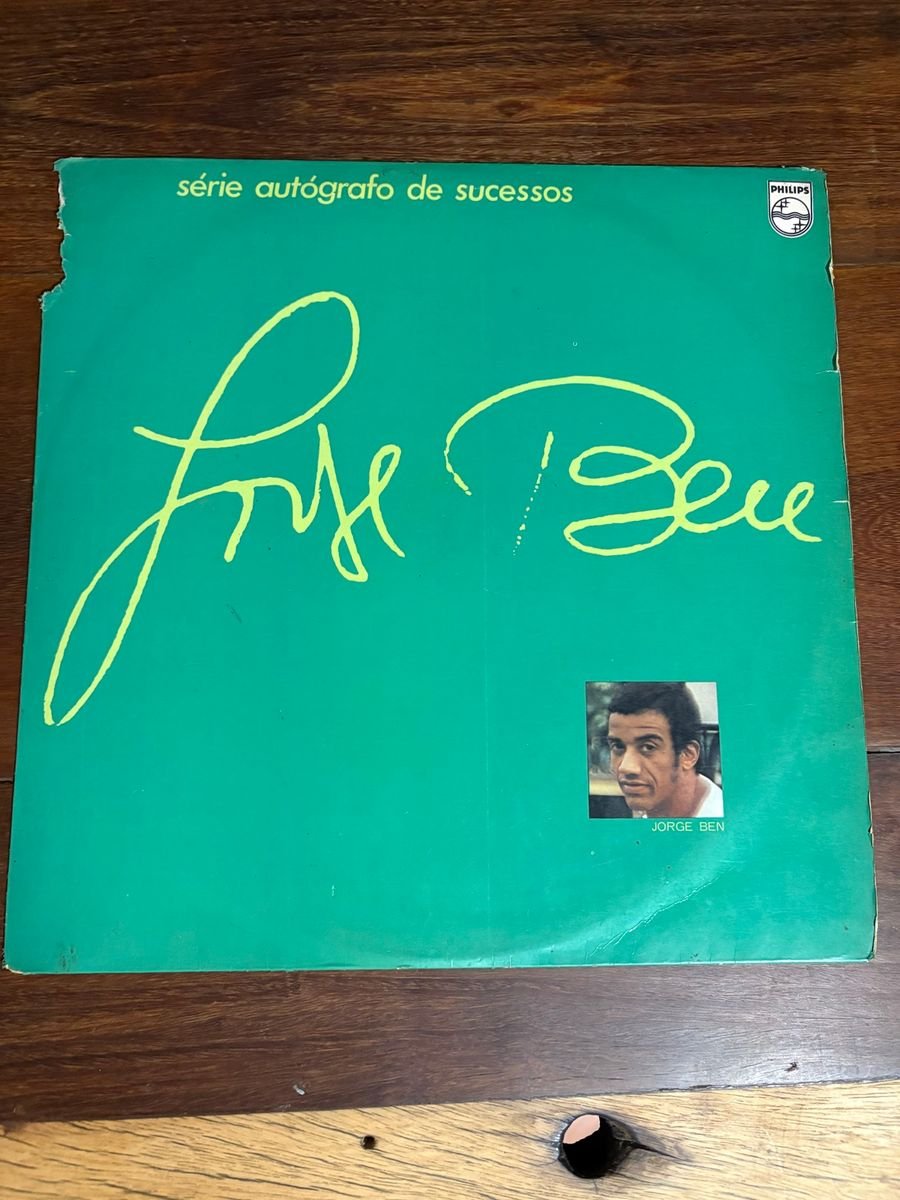 Lp Jorge Ben - Série Autógrafo de Sucessos (1970)