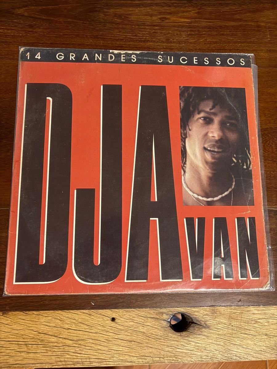 Lp Djavan - 14 Grandes Sucessos (1987)