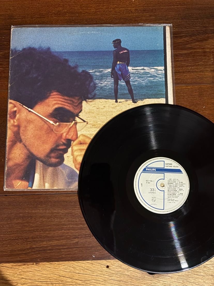 Lp Caetano Veloso - Caetano (1987) - Imagem 3