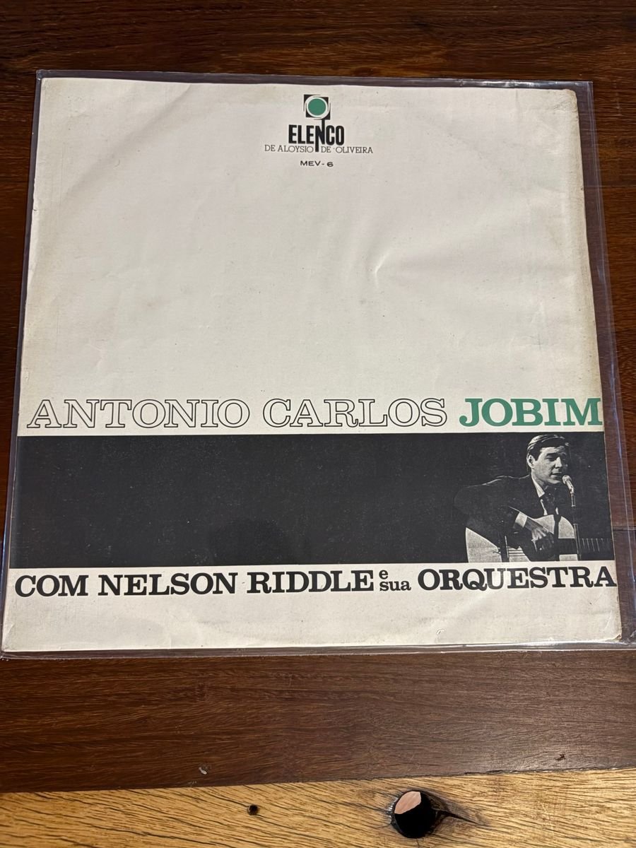Lp Tom Jobim - Antônio Carlos Jobim com Nelson Riddle e sua Orquestra (1965)