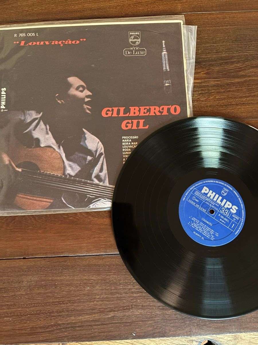 Lp Gilberto Gil - Louvação (1967) - Imagem 3