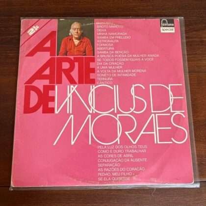 Lp Vinicius de Moraes - A Arte de Vinicius de Moraes (1976)