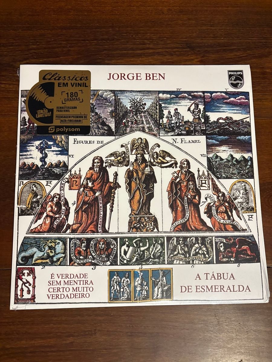 Lp Lacrado Jorge Ben - A Tábua de Esmeraldas