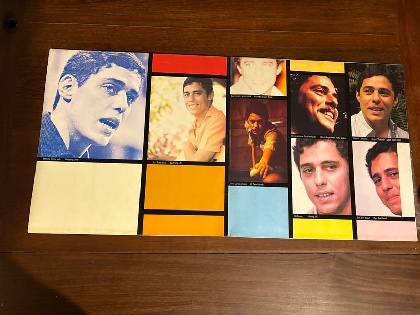 Lp Duplo Chico Buarque - O Melhor de Chico Buarque - Minha História (1988) - Imagem 2