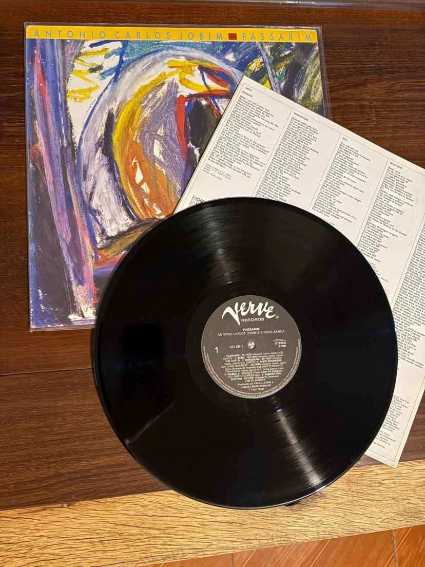 Lp Tom Jobim - Passarim (1987) - Imagem 3