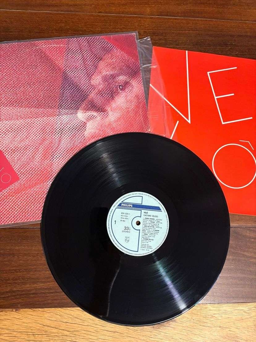 Lp Caetano Veloso - Velo (1984) - Imagem 3