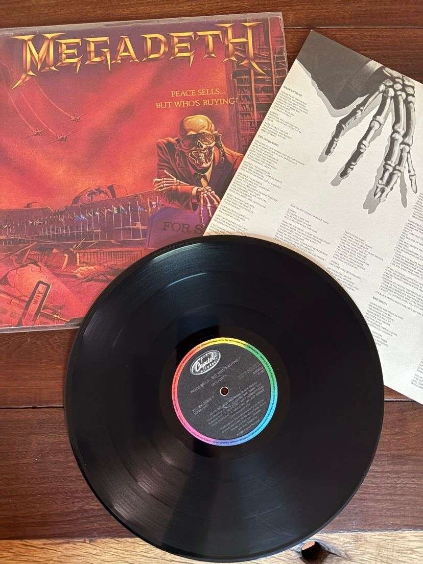 Lp Megadeth - Peace Sells... But Who's Buying? (1986) - Imagem 3