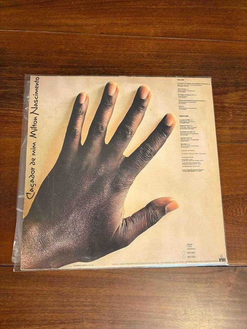 Lp Milton Nascimento - Caçador de Mim (1981) - Imagem 3