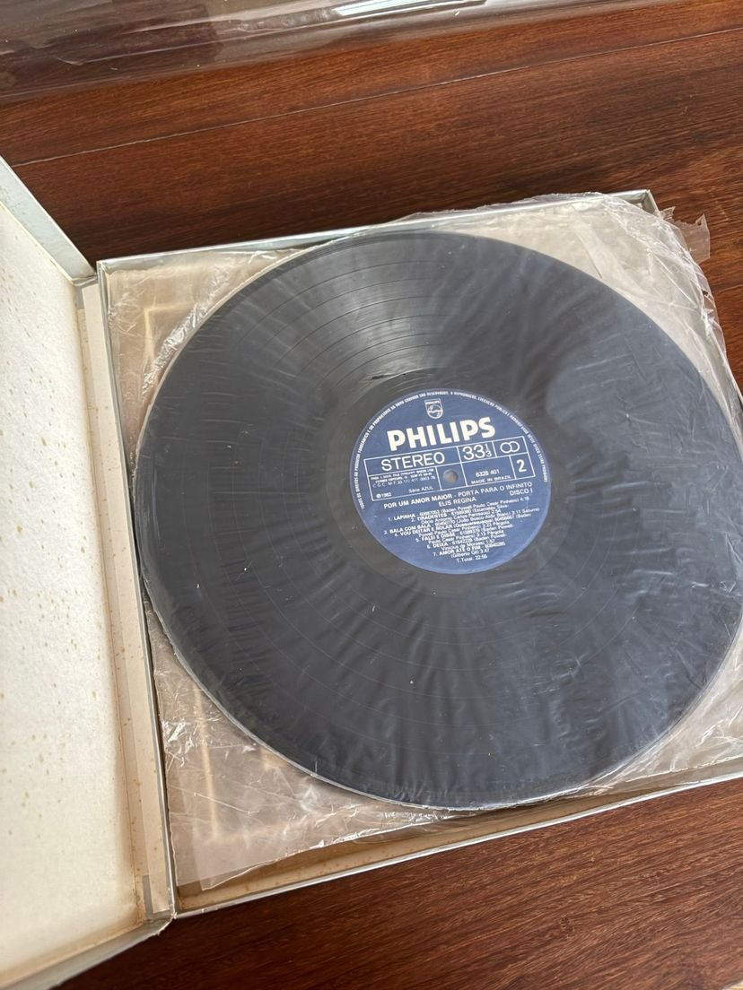 Box Elis Regina - Por um Amor Maior (1982) - 4 Lps - Imagem 4