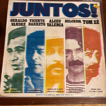 Lp Alceu Valença, Belchior, Vandré, Barreto e Tom Zé - Juntos (1988)