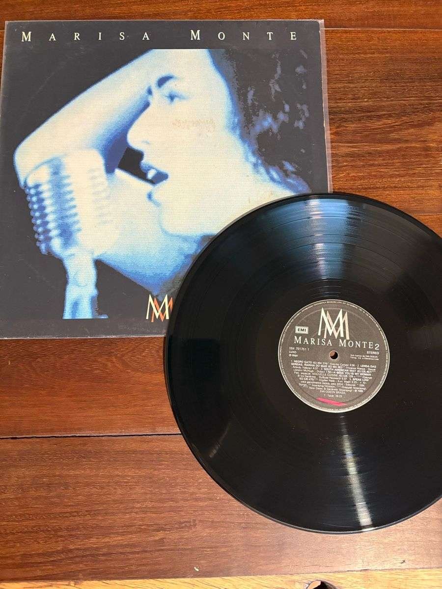 Lp Marisa Monte - MM (1989) - Imagem 3