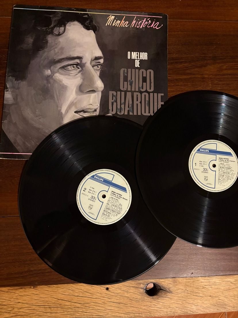 Lp Duplo Chico Buarque - O Melhor de Chico Buarque - Minha História (1988) - Imagem 4