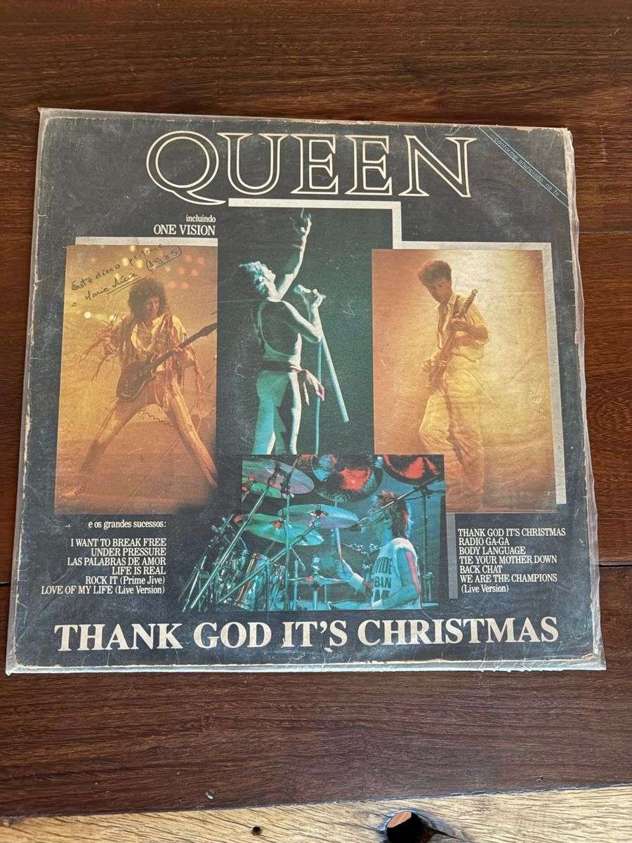 Lp Queen - Thank God It's Christmas (1985)