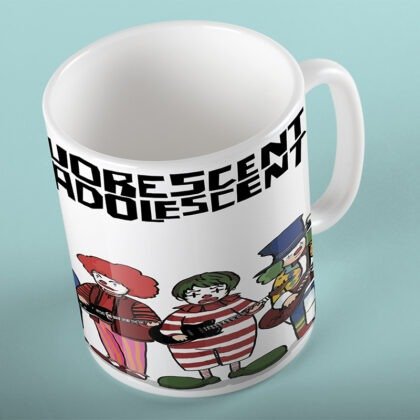 Caneca Arctic Monkeys #2 Fluorescent Adolescent