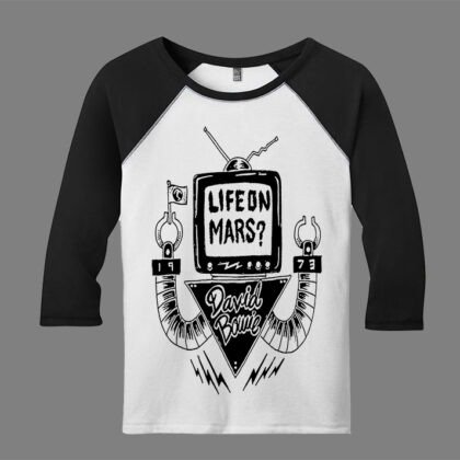 Raglan Manga 3/4 David Bowie Life On Mars
