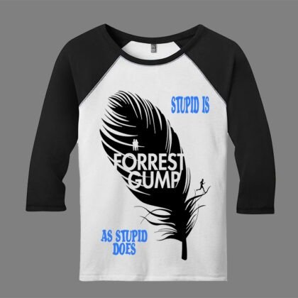 Raglan Manga 3/4 Forrest Gump