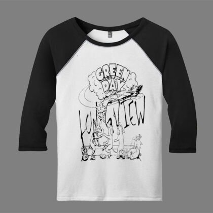 Raglan Manga 3/4 Green Day #2