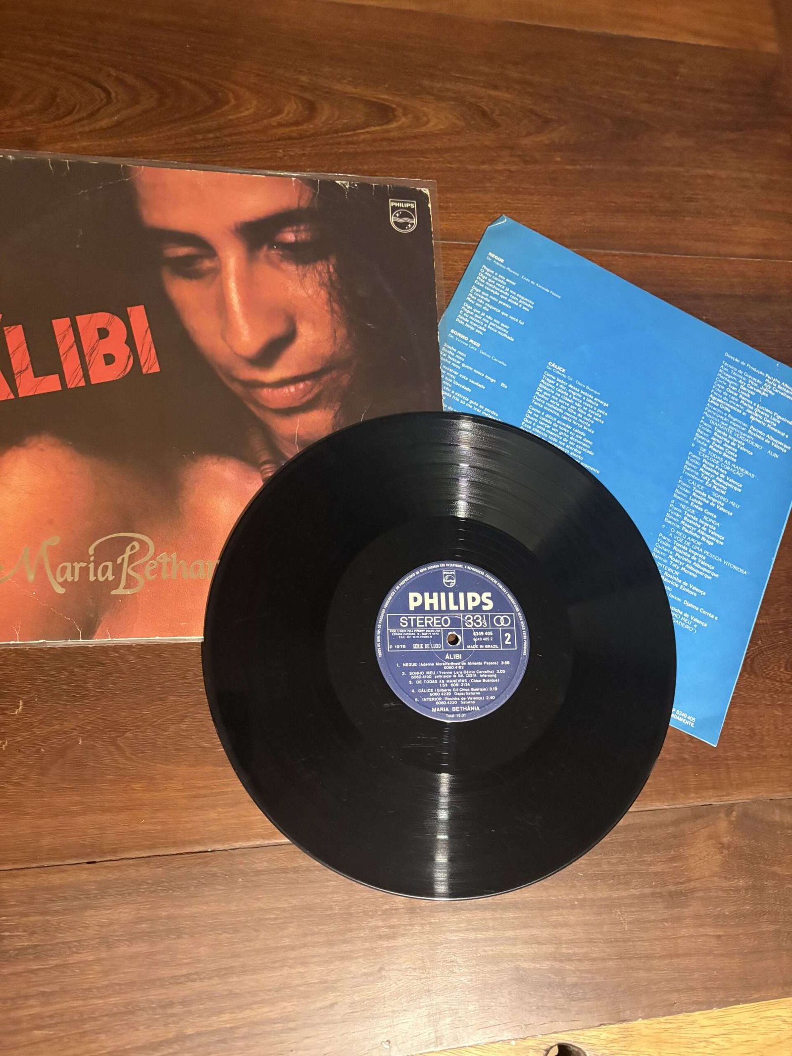 Lp Maria Bethânia - Álibi (1978) - Imagem 3