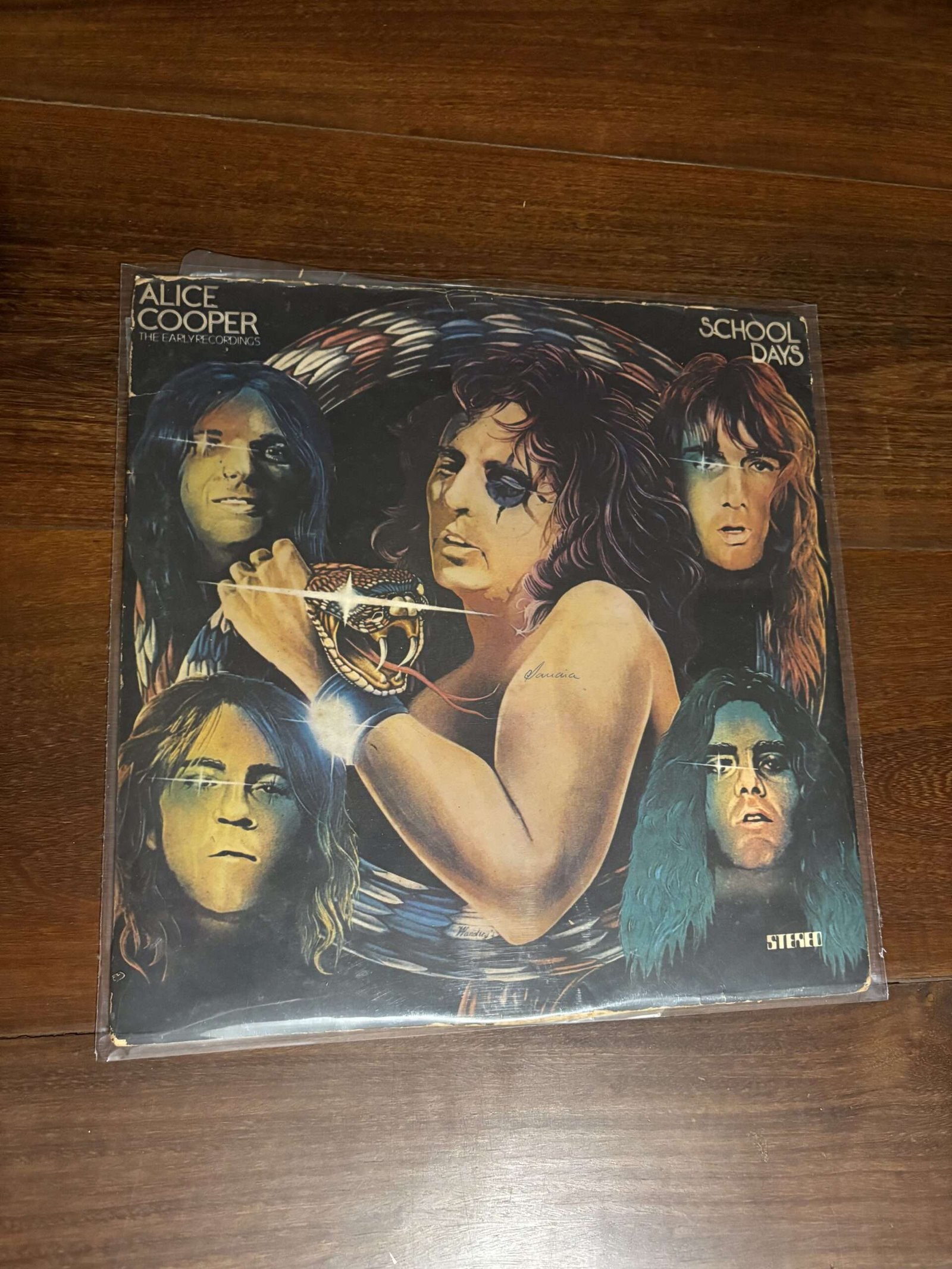 Lp Alice Cooper - School Days: The Early Recordings (1973) Duplo