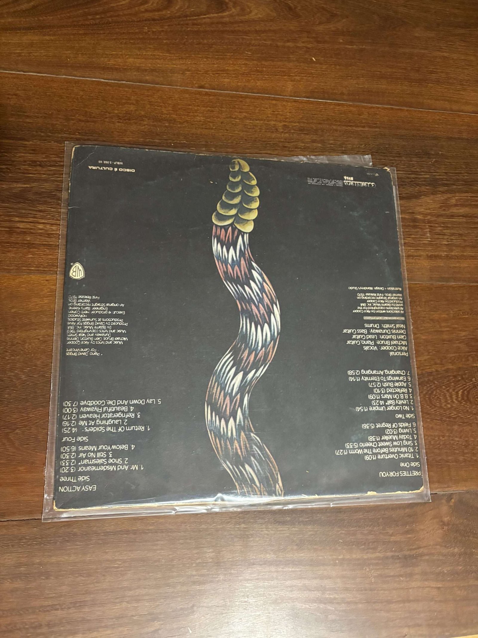 Lp Alice Cooper - School Days: The Early Recordings (1973) Duplo - Imagem 2