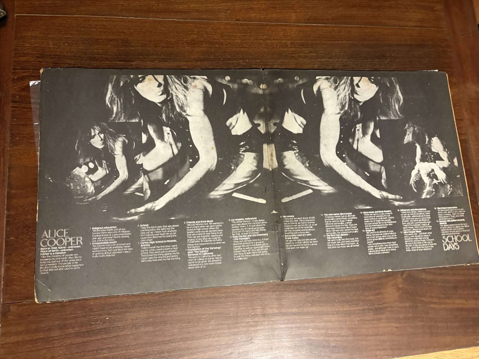Lp Alice Cooper - School Days: The Early Recordings (1973) Duplo - Imagem 3