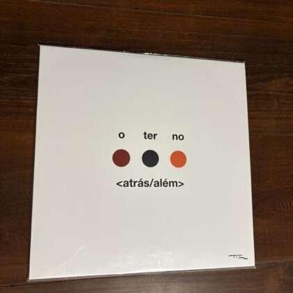 Lp O Terno - Atrás/Além (2019) Duplo Autografado pelo Tim Bernardes