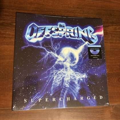 Lp The Offspring - Supercharged (2024) Lacrado Vinil Azul