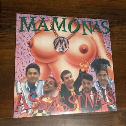 Lp Mamonas Assassinas - Mamonas Assassinas (1995) Lacrado Vinil Splatter Rosa e Verde