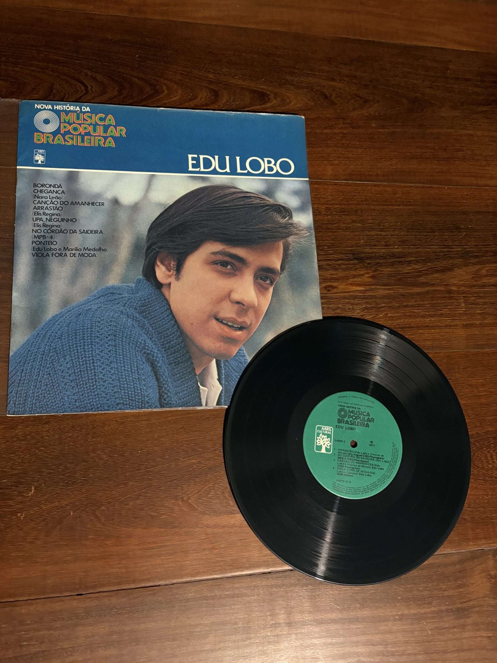 Lp Edu Lobo - Nova História da Música Popular Brasileira (1977) 10 polegadas - Imagem 4