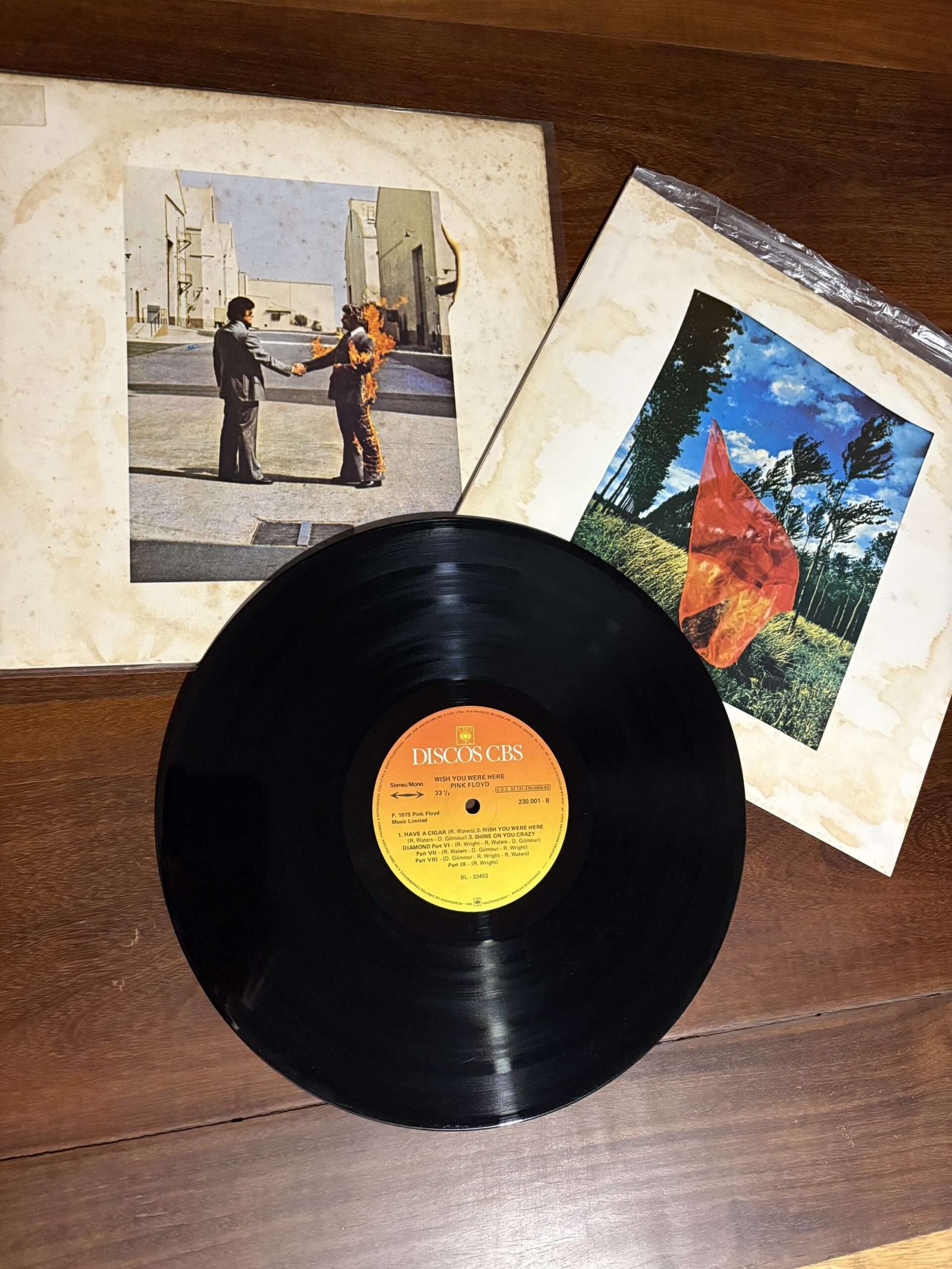 Lp Pink Floyd - Wish You Were Here (1975) - Imagem 3