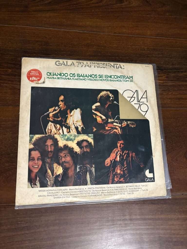 Lp Maria Bethânia, Caetano Veloso, Novos Baianos e Tom Zé - Quando os baianos se encontram (1979)