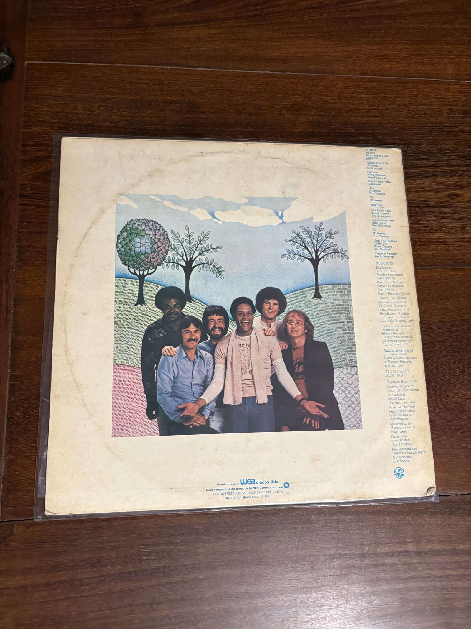Lp Al Jarreau - All Fly Home (1978) - Imagem 2