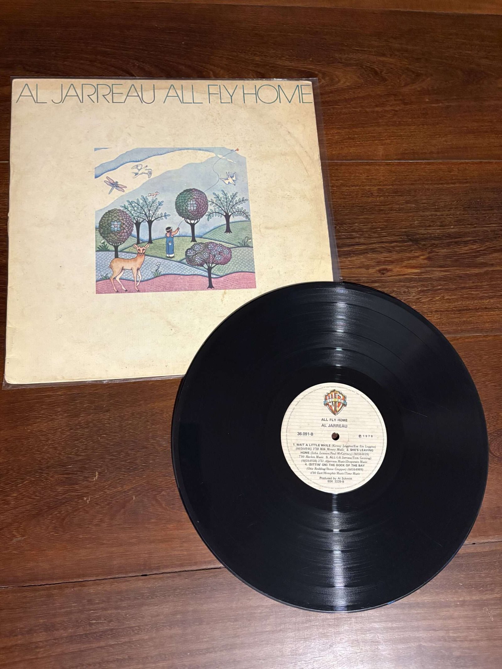Lp Al Jarreau - All Fly Home (1978) - Imagem 3