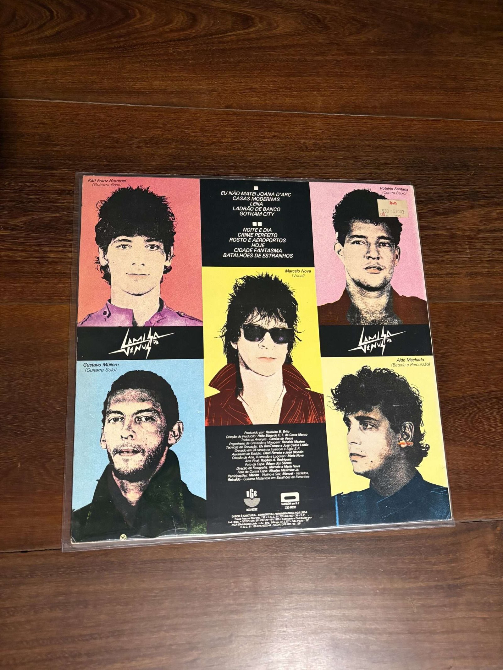 Lp Camisa de Vênus - Batalhões de Estranhos (1985) - Imagem 2