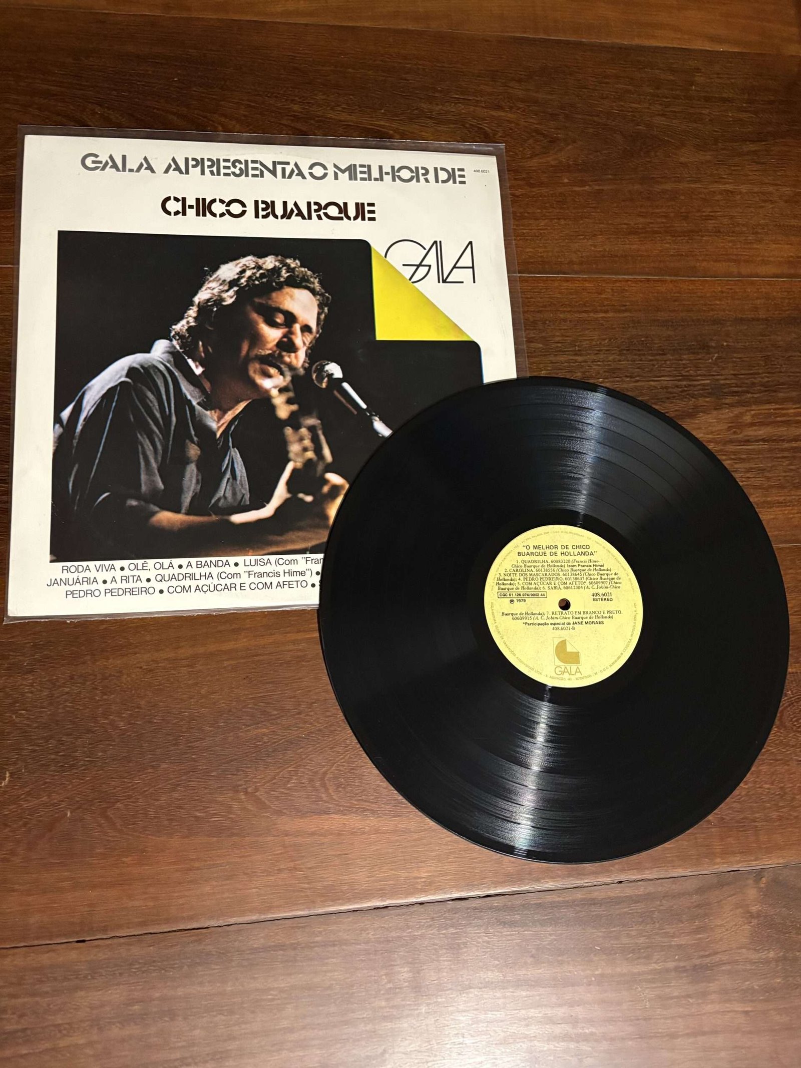 Lp Chico Buarque - Gala 79 Apresenta O Melhor De Chico Buarque (1979) - Imagem 3