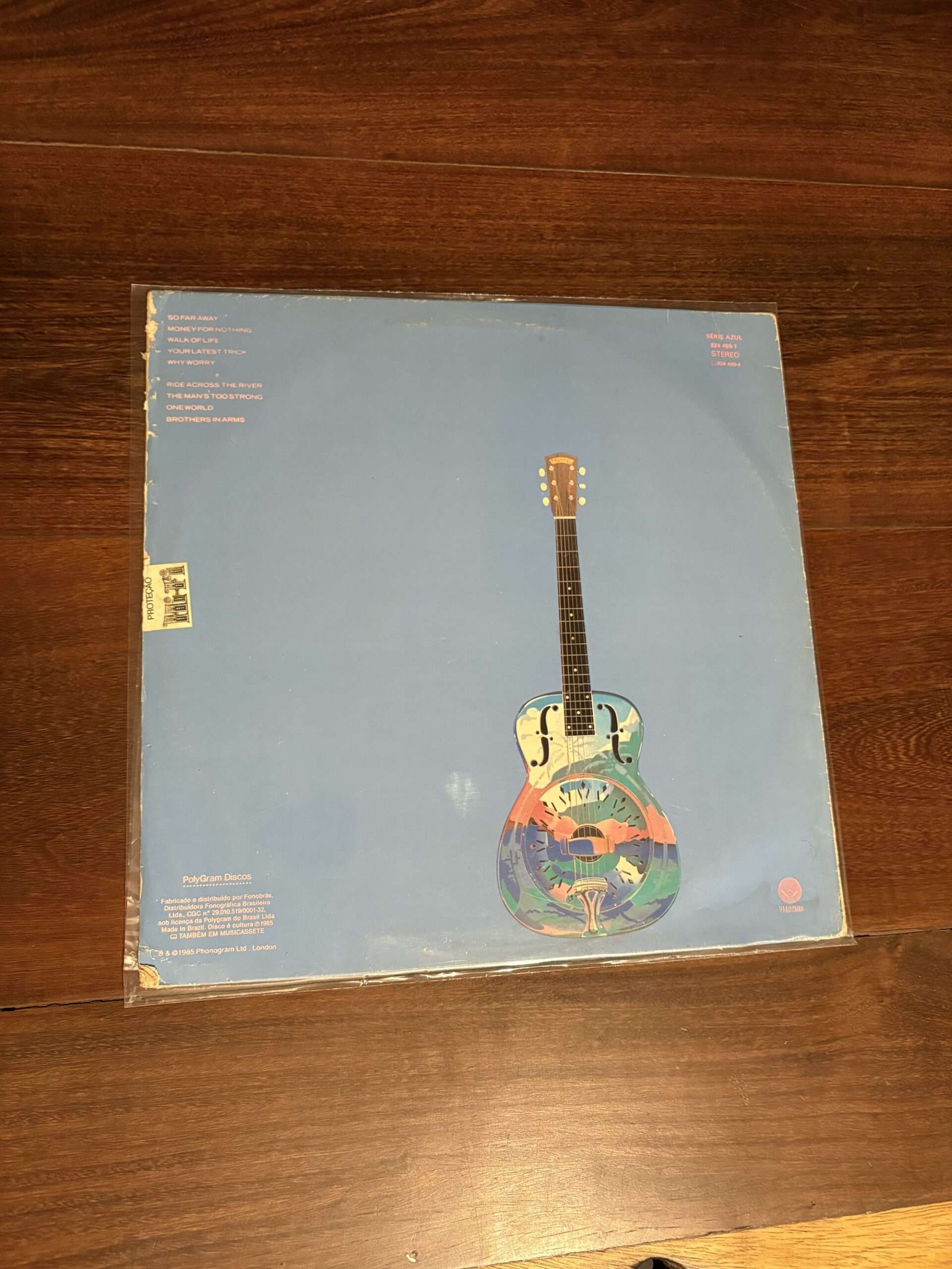 Lp Dire Straits - Brothers In Arms (1985) - Imagem 2