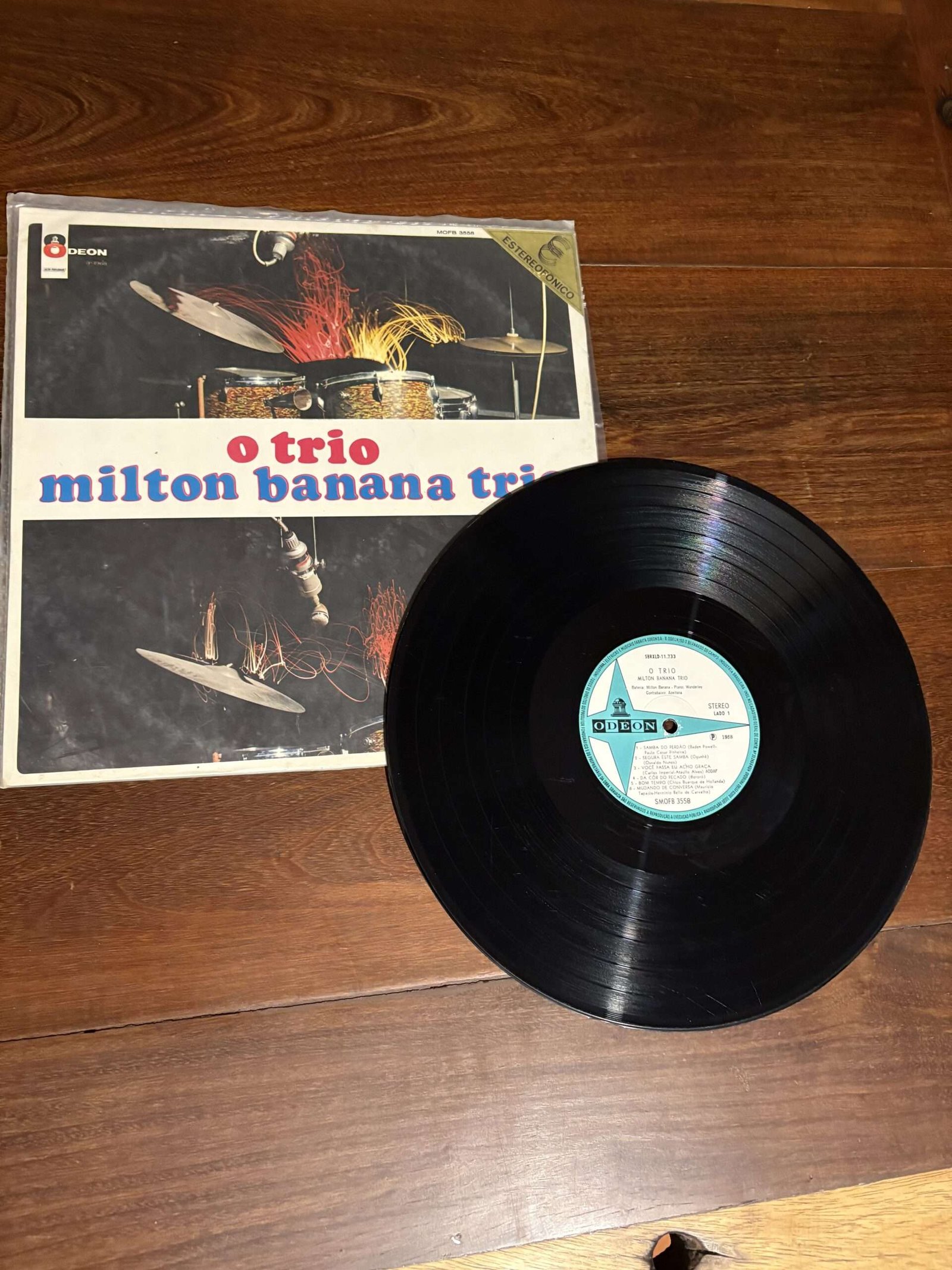 Lp Milton Banana Trio - O Trio (1968) - Imagem 3