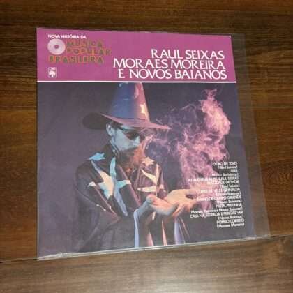 Lp Raul Seixas, Moraes Moreira e Novos Baianos - Nova História da Música Popular Brasileira (1978) 10 polegadas