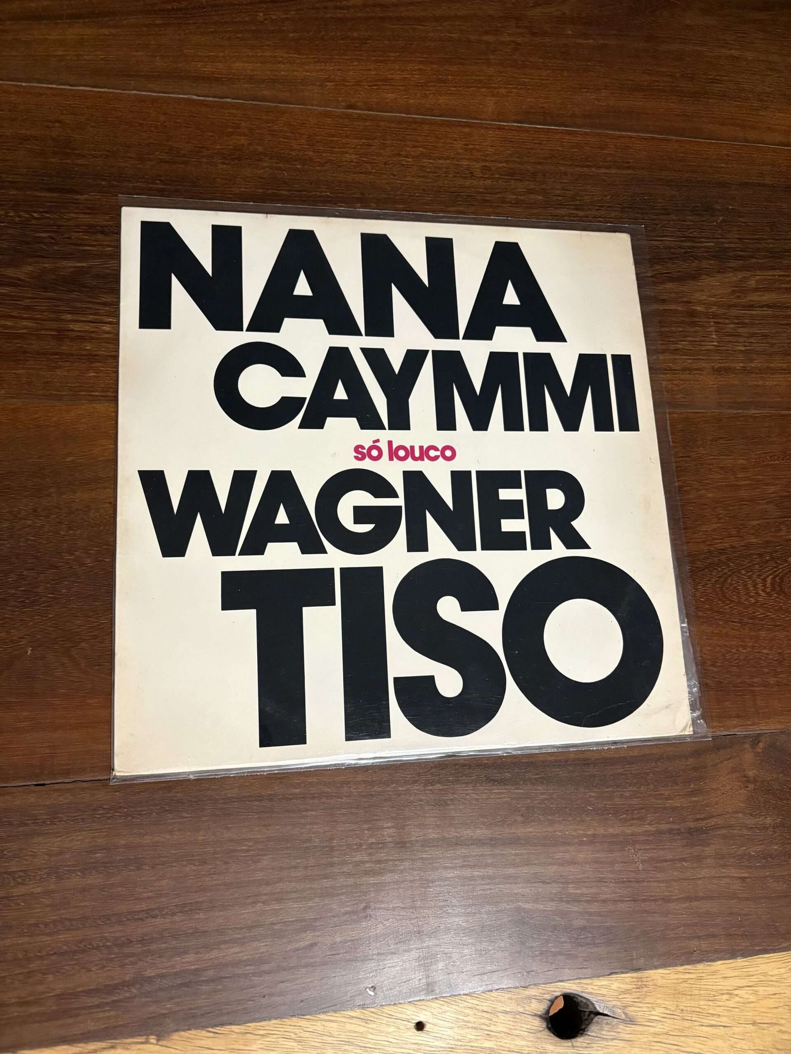 Lp Nana Caymmi e Wagner Tiso - Só Louco (1989)
